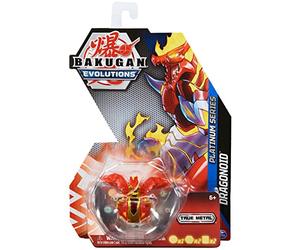 BAKUGAN 'Evolutions' Platinum Series Dragonoid Pack of 1 Ball with Metal Core for More Penetration