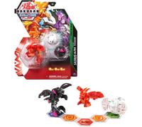 BAKUGAN Evolutions Sairus Ultra Starter Pack 3pk with Warrior Whale and Dragonoid Evo Transforming Action Figure and Trading Card, Kids Toys for Boys, Ages 6 and Up, STYLES MAY VARY