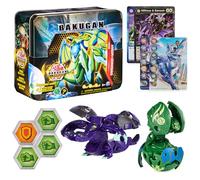 BAKUGAN 'Legends' 2023 Baku-Tin, Metal Storage Box with Exclusive Fusions Gargonoid x Webam and Another Surprise Ball, for Ages 6 and Up