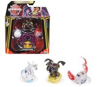 BAKUGAN Starter 3-Pack, Special Attack Dragonoid, Titanium Hammerhead, Butterclaw, Customisable Spinning Action Figures and Trading Cards, Kids’ Toys for Boys and Girls 6 and up