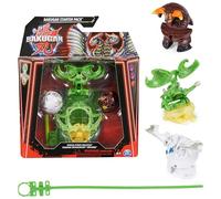 Bakugan Starter 3-Pack, Special Attack Nillious, Titanium Dragonoid, Bruiser, Customisable Spinning Action Figures and Trading Cards, Kids’ Toys for Boys and Girls 6 and up