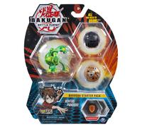 Bakugan Starter Pack 3-Pack Ventus Pandox Collectible Action Figures for Ages 6 and up