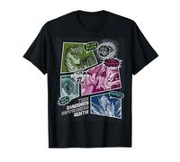 Bakugan Trox, Dragonoid, Hammerhead, and Ventri Comic Strip T-Shirt