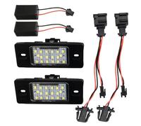 BAKUGO 1 Set LED Number License Plate Light For Porsche Cayenne 955 957 02-10 For VW Golf 5 Touareg MK1 Tiguan 07-15 Passat B5.5