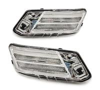 BAKUGO 2Pcs Car LED Daytime Running Lamp Front Side Fender Corner Light DRL Fog Light For Volvo XC60 2009 2010 2011 2012 2013