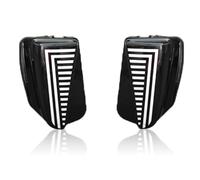 BAKUGO 2Pcs Car Led Daytime Running Light Front Fog Lamp DRL Dynamic Turn Signal Light For Toyota Prius 30 2012-2015 (Model C)