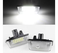 BAKUGO 2Pcs LED Licence Light Plate For Toyota Alphard Wish Noah Voxy Estima Caldina Corolla Crown Majesta Starlet Sprinter Room name