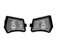 BAKUGO 2Pcs LED Side Puddle Laser Rearview Mirror Projector Lamp Welcome Light For Jaguar XE XF XJ XK