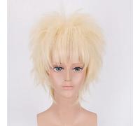 Bakugou Katsuki Blonde Short Cosplay Wig Synthetic Hair Halloween Costume Party Play Wigs For Men