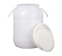 BAKULI Food-Grade Plastic Bucket Vertical Thickened Water Storage Tank Container With Lid Sealed Large-Capacity Honey/Fermentation(60L)