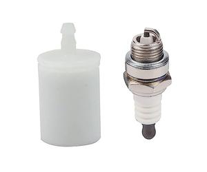 BAKVRI Fuel Filter Spark Plug Fit For Husqvarna 435 435E 440E 444 450E 455 (Rancher) 455E 460 461 480 480 570 570XP 570EPA 575 575XP 576XP