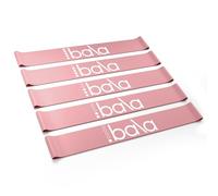 Bala Bands Resistance Bands for Women & Men, 5-Pack - Elastic Exercise Bands for Working Out - Wrist, Ankle, Legs & Booty Bands - Workout Resistance Bands for Yoga, Pilates, Strength Training