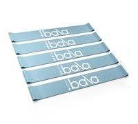 Bala Bands Resistance Bands for Women & Men, 5-Pack - Elastic Exercise Bands for Working Out - Wrist, Ankle, Legs & Booty Bands - Workout Resistance Bands for Yoga, Pilates, Strength Training