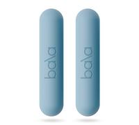 Bala Bars Dumbbell Set for Women & Men, 2lb Dumbbells (Sea) - Set of 2 Bars Designed for Walking, Strength Training, HIIT, Boxing & Aerobics - Hand Weights for Working Out at Home