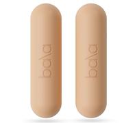 Bala Bars Dumbbell Set for Women & Men, 3lb Dumbbells - Set of 2 Bars Designed for Walking, Strength Training, HIIT, Boxing & Aerobics - Dumbbell Weights for Working Out at Home
