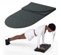 Bala Compact Workout Mat for Gym - 12MM Thick Slip-Resistant & Sweat Absorbing Yoga Mat for Pilates, Core Training & Exercise - Home Fitness Essentials for Women & Men - Travel-Friendly
