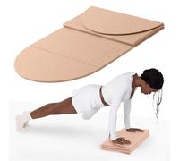 Bala Compact Workout Mat for Gym - 12MM Thick Slip-Resistant & Sweat Absorbing Yoga Mat for Pilates, Core Training & Exercise - Home Fitness Essentials for Women & Men - Travel-Friendly