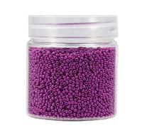 Bala&Fillic 10000pcs/110 Grams Dark Purple 2mm Round Glass Seed Beads for Making Jewelry Earring Bracelets Necklace