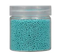 Bala&Fillic 10000pcs/110 Grams Turquoise Green 2mm Round Glass Seed Beads for Making Jewelry