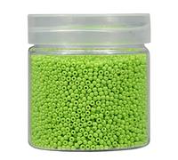 Bala&Fillic 2mm Round Size Uniform Seed Beads 10000pcs/110 Grams in Box 12/0 Light Green Seed Beads Small Craft Seed Beads for Making Jewelry Earring Bracelets Necklace (Light Green) (BF-Y217100T)
