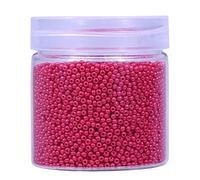 Bala&Fillic 2mm Round Size Uniform Seed Beads 10000pcs/110 Grams in Box 12/0 Rose Seed Beads Small Craft Seed Beads for Making Jewelry Earring Bracelets Necklace (Rose) (BF-Y217100T)