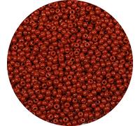 Bala&Fillic Size 2mm Coffe Color Seed Beads 9000+pcs/100 Grams, 12/0 Round Glass Craft Beads for Making Jewelry Earring Bracelets Necklace