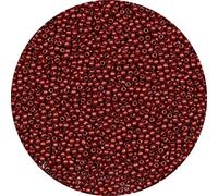 Bala&Fillic Size 2mm Matte Coffe Color Seed Beads 9000+pcs/100 Grams, 12/0 Round Glass Craft Beads for Making Jewelry Earring Bracelets Necklace