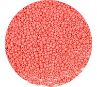 Bala&Fillic Size 2mm Peach Color Seed Beads 9000+pcs/100 Grams, 12/0 Round Glass Craft Beads for Making Jewelry Earring Bracelets Necklace