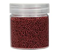 Bala&Fillic Size 2mm Round Seed Beads 10000pcs/110 Grams in Box 12/0 Matte Coffe Small Craft Seed Beads for Making Jewelry Earring Bracelets Necklace (Matte Coffe)