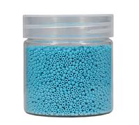 Bala&Fillic Size 2mm Round Seed Beads 10000pcs/110 Grams in Box 12/0 Turquo Blue Small Craft Seed Beads for Making Jewelry Earring Bracelets Necklace (Turquo Blue)