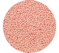 Bala&Fillic Size 2mm Skin Pink Color Seed Beads 9000+pcs/100 Grams, 12/0 Round Glass Craft Beads for Making Jewelry Earring Bracelets Necklace