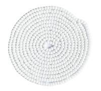 Bala&Fillic Size 2mm White Pearl Color Seed Beads 9000+pcs/100 Grams, 12/0 Round Glass Craft Beads for Making Jewelry Earring Bracelets Necklace