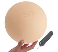 'Bala Non-Weighted Exercise Ball - 8'' Yoga Ball for Barre, Stretching, Strength & Core Training - Small Pilates Ball Workout Accessory with Mini Pump for Home Gym & Fitness Routines'