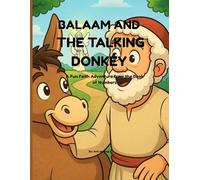 Balaam and the Talking Donkey: A Fun Bible Story Coloring Book for Kids