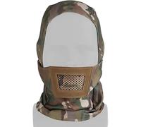 Balaclava Airsoft Mesh Mask，Tactical Airsoft Full Face Protective Ninja Style Hood For Outdoor Protective Adjustable The Mesh Mouth Protector Mask