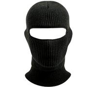 BALACLAVA BLACK SINGLE EYE THINSULATE WINTER SAS STYLE ARMY SKIING SKATE KNITTED MASK SNOOD (One-Size)