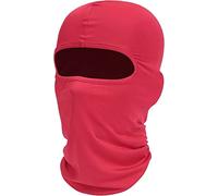 Balaclava Face Masks, Motorcycle Cycling Ski Masks for Helmet, UV Protection, Breathable, Summer Cooling Neck Gaiter, Ski Scarf Neck Warmer for Men Women, Skiing, Snowboarding, Cycling, Riding Red