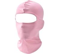 Balaclava Face Masks, Motorcycle Cycling Ski Masks for Helmet, UV Protection, Breathable, Summer Cooling Neck Gaiter, Ski Scarf Neck Warmer for Men Women, Skiing, Snowboarding, Cycling, Riding Pink