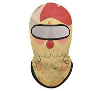 Balaclava Hood Balaclava Face Cover Cute Rooster Chickens Balaclava Face Mask Windproof Balaclava Cycling Balaclava Ski Mask Sun Hood, Cute Rooster Chickens, One Size