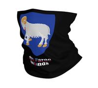 Balaclava The Faroe Islands National Emblem Quick Drying Calentador De Cuello Multifunctional Bufanda For Tennis Women Outdoor