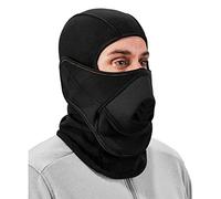 Balaclava with Detachable Heat Exchanger Face Mask, Winter Ski Mask, Ergodyne N-Ferno 6970,Black
