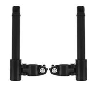 Balacoo 1 Pair Plastic Wheelchair Tray Mount Brackets with Anti-Slip and Quick Release Design for Secure Dining Tray Board Support Suitable for Meal and Work Activities