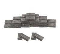Balacoo 100pcs Miniature Bricks for DIY Crafts Realistic Simulation Small Scale Bricks Models for Micro Landscape Sand Table Architecture and Miniature Scenes