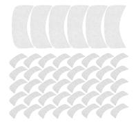 Balacoo 100pcs Natural Silk Neck Mask Sheets for Neck Care Ultra-thin White Patch, Fit the Skin Completely and Improve Nutrient Absorption, for Wrinkle Reduction and Skin Plumping