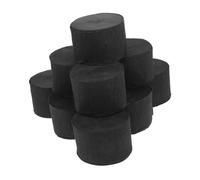 Balacoo 10pcs Black Crepe Paper Streamers Party Decoration with Crinkled Texture Easy to Hang for Birthday Wedding Festival and Special Event Backdrops