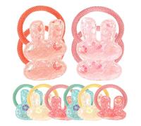 Balacoo 10pcs Elastic Bunny Hair Ties for Cats and Small Puppies, Stylish and Practical Hair Bands with Nice Craftsmanship, for Christmas and Thanksgiving Day