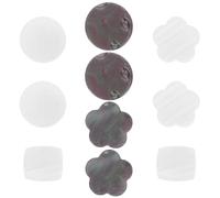 Balacoo 10pcs Magnetic Sweater Buttons Press Studs Reusable Invisible Snap Fasteners Delicate Imitation Shell for Clothing Shirt Closure, No Sewing Needed, Safety Pin