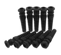 Balacoo 10pcs Nylon Cable Gland Joint Twist Resistant Cord Connectors for 4-8 MM Wire Thread Industrial Automation Equipment Quick Installation and Removal
