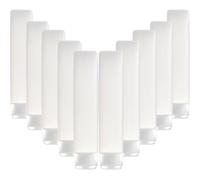 Balacoo 10pcs Refillable Travel Bottles for Cosmetics and Lotion with Flip Cap, 50g Pe Soft Tubes, Reusable and Environmental, for Outdoors and Business Travel