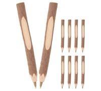 Balacoo 10pcs Wood Ballpoint Pen, Portable Writing Pen, Black Wood, Comfortable Handle, Smooth Surface, Creative Stylish Elegant, Back to School Decor